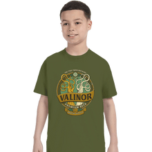 Load image into Gallery viewer, Secret_Shirts T-Shirts, Youth / XS / Military Green Eternal Brew
