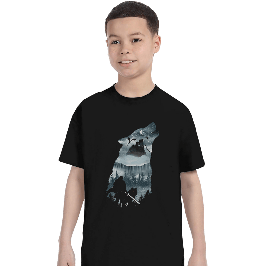 Shirts T-Shirts, Youth / XL / Black Winter Has Come