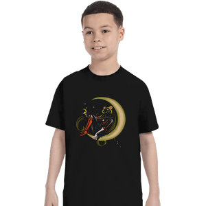 Shirts T-Shirts, Youth / XL / Black Moon Power