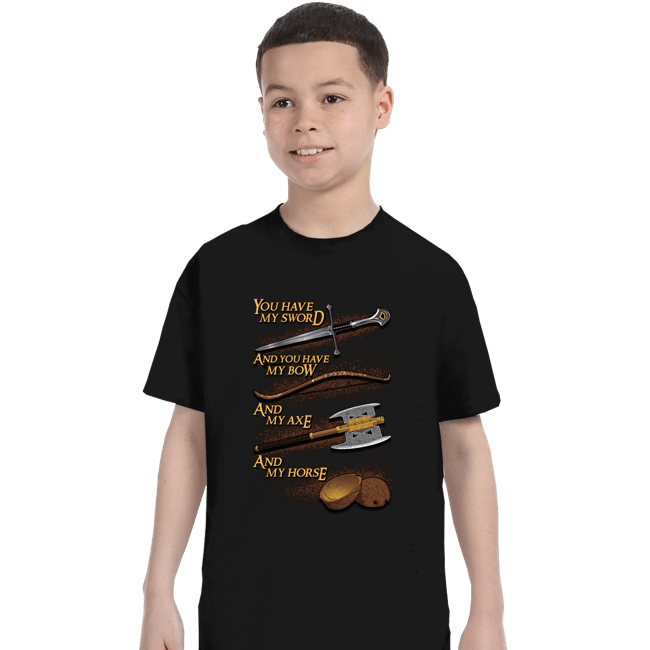 Daily_Deal_Shirts T-Shirts, Youth / XS / Black Holy Ring