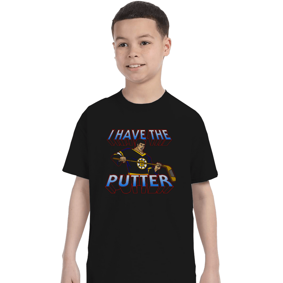 Shirts T-Shirts, Youth / Small / Black Happy Man