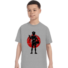 Load image into Gallery viewer, Shirts T-Shirts, Youth / XS / Sports Grey Crimson Yū Nishinoya
