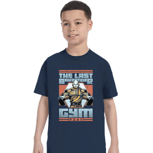 Daily_Deal_Shirts T-Shirts, Youth / XS / Navy The Last Barbender Gym