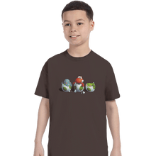 Load image into Gallery viewer, Shirts T-Shirts, Youth / XS / Dark Chocolate Start With Yoshi
