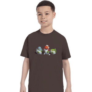 Shirts T-Shirts, Youth / XS / Dark Chocolate Start With Yoshi