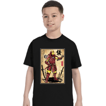 Load image into Gallery viewer, Daily_Deal_Shirts T-Shirts, Youth / XS / Black Iron Samurai
