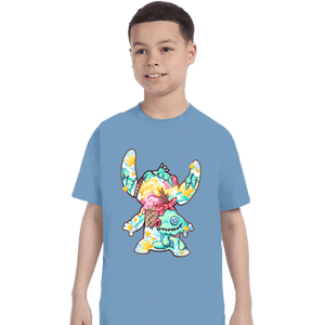 Shirts T-Shirts, Youth / XS / Powder Blue Magical Silhouettes - Stitch