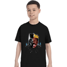Load image into Gallery viewer, Shirts T-Shirts, Youth / XS / Black Black Panther Of Zamunda
