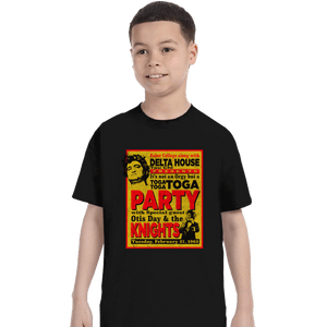 Secret_Shirts T-Shirts, Youth / XS / Black Delta House Flyer