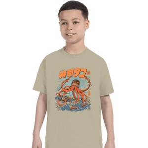 Daily_Deal_Shirts T-Shirts, Youth / XS / Sand Tako Sushi