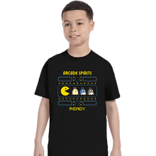 Load image into Gallery viewer, Secret_Shirts T-Shirts, Youth / XS / Black Arcade Spirits
