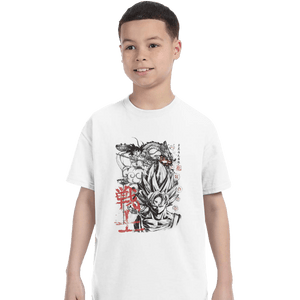 Shirts T-Shirts, Youth / XS / White Legend Of The Saiyan