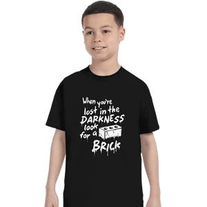 Secret_Shirts T-Shirts, Youth / XS / Black Look For A Brick