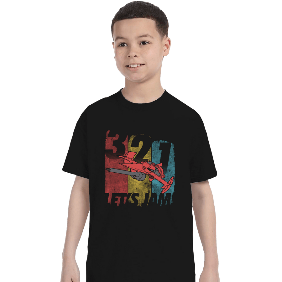 Shirts T-Shirts, Youth / Small / Black Let's Jam