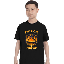 Load image into Gallery viewer, Daily_Deal_Shirts T-Shirts, Youth / XS / Black Crit Or Treat
