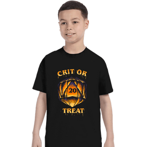 Daily_Deal_Shirts T-Shirts, Youth / XS / Black Crit Or Treat