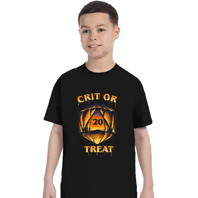 Daily_Deal_Shirts T-Shirts, Youth / XS / Black Crit Or Treat