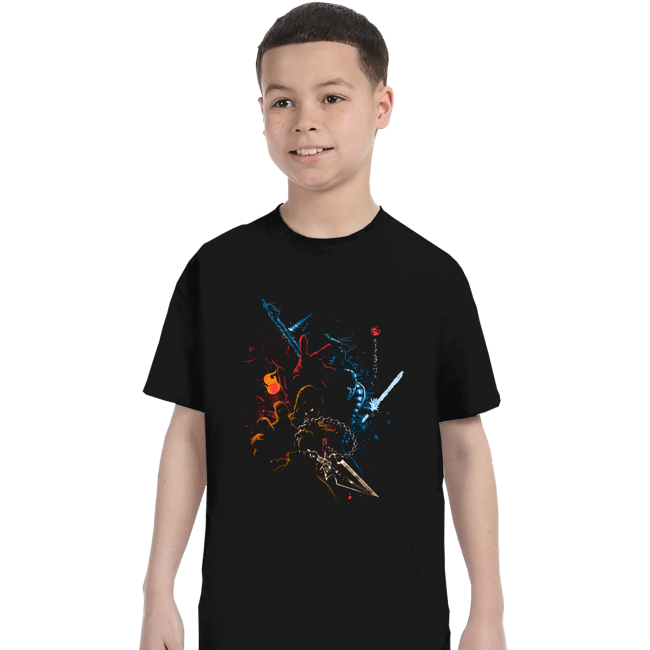 Daily_Deal_Shirts T-Shirts, Youth / XS / Black Mortal Fighters