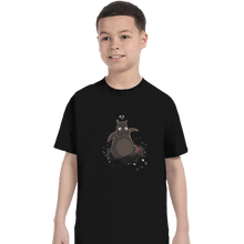 Load image into Gallery viewer, Shirts T-Shirts, Youth / XS / Black Susuwatari Hole
