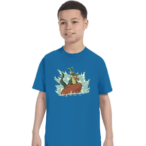Secret_Shirts T-Shirts, Youth / XS / Sapphire The Little Alligator