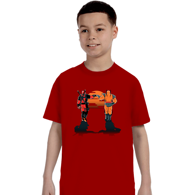 Secret_Shirts T-Shirts, Youth / XS / Red Farewell Fist Bump