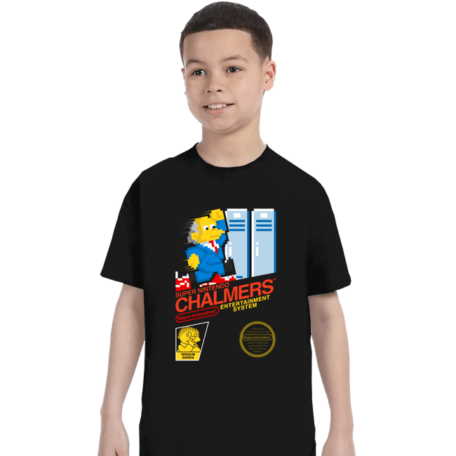 Secret_Shirts T-Shirts, Youth / XS / Black Super Chalmers