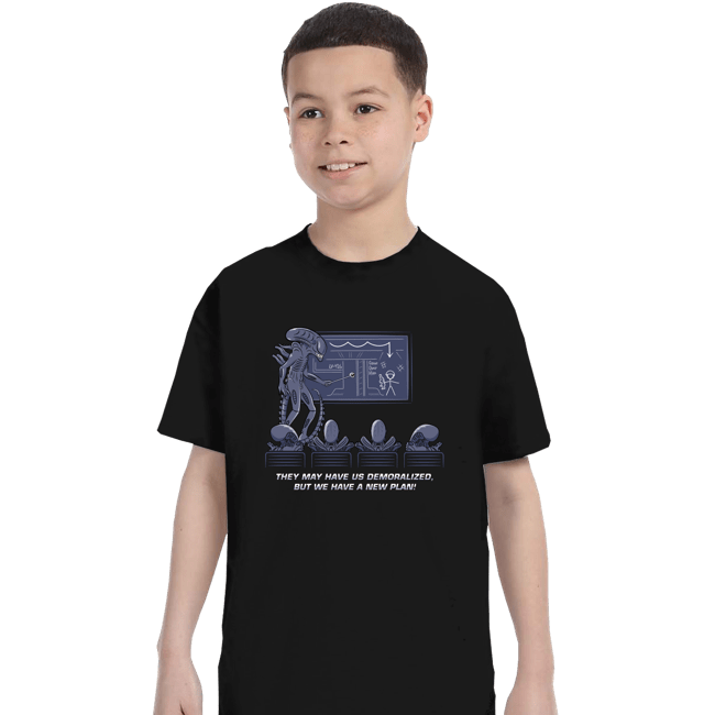 Daily_Deal_Shirts T-Shirts, Youth / XS / Black Demoralized Aliens