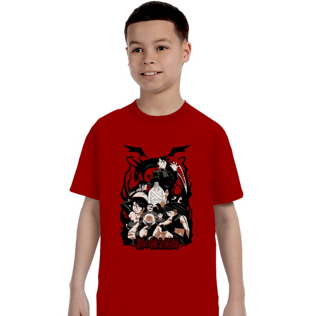 Secret_Shirts T-Shirts, Youth / XS / Red Homunculus