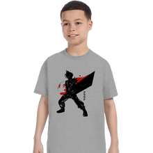 Load image into Gallery viewer, Shirts T-Shirts, Youth / XS / Sports Grey Crimson Ex Soldier
