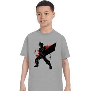 Shirts T-Shirts, Youth / XS / Sports Grey Crimson Ex Soldier