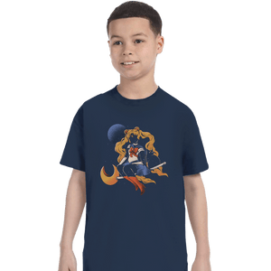 Daily_Deal_Shirts T-Shirts, Youth / XS / Navy Cosmic Sailor