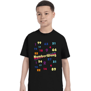 Daily_Deal_Shirts T-Shirts, Youth / XS / Black Numberwang