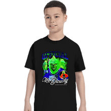 Load image into Gallery viewer, Shirts T-Shirts, Youth / XS / Black Mr Grouchy x CoDdesigns Bootleg Hip Hop tee
