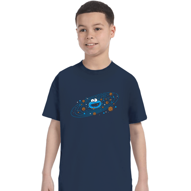Daily_Deal_Shirts T-Shirts, Youth / XS / Navy Cookie Orbit