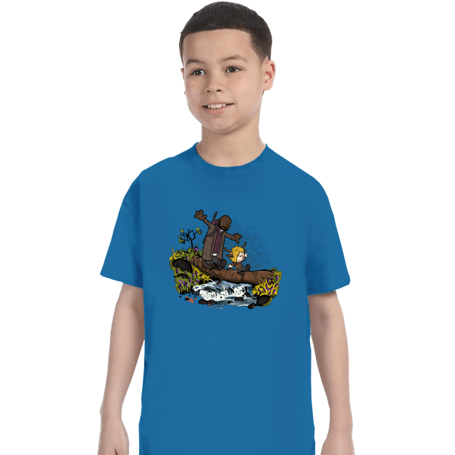 Secret_Shirts T-Shirts, Youth / XS / Sapphire The Adventures Of The Deer-Boy