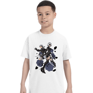 Daily_Deal_Shirts T-Shirts, Youth / XS / White Android Hunter
