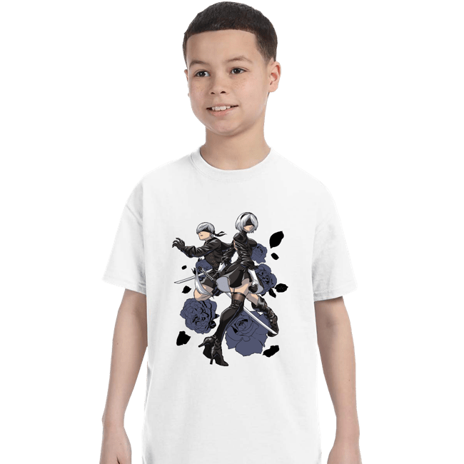 Daily_Deal_Shirts T-Shirts, Youth / XS / White Android Hunter
