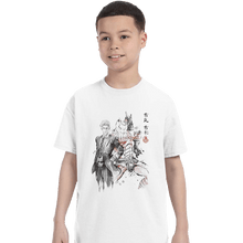 Load image into Gallery viewer, Shirts T-Shirts, Youth / XL / White Killer Queen Sumi-e

