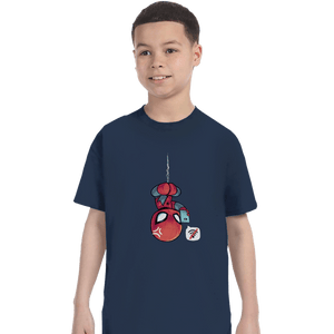 Shirts T-Shirts, Youth / XS / Navy Chibi Spider