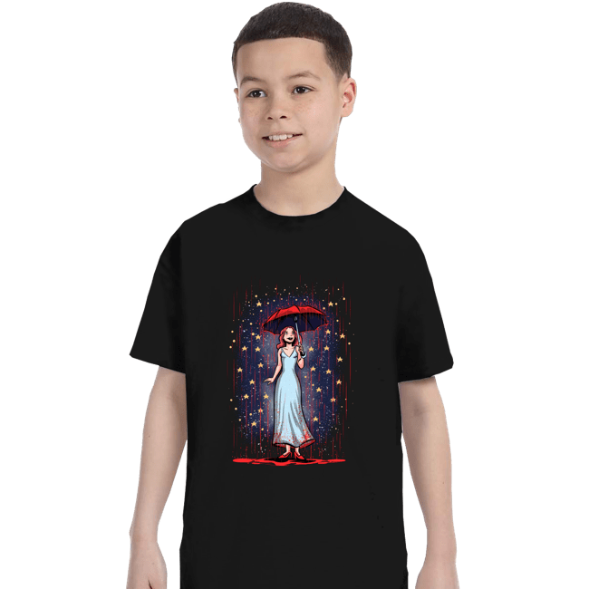 Secret_Shirts T-Shirts, Youth / XS / Black Carrie In The Rain