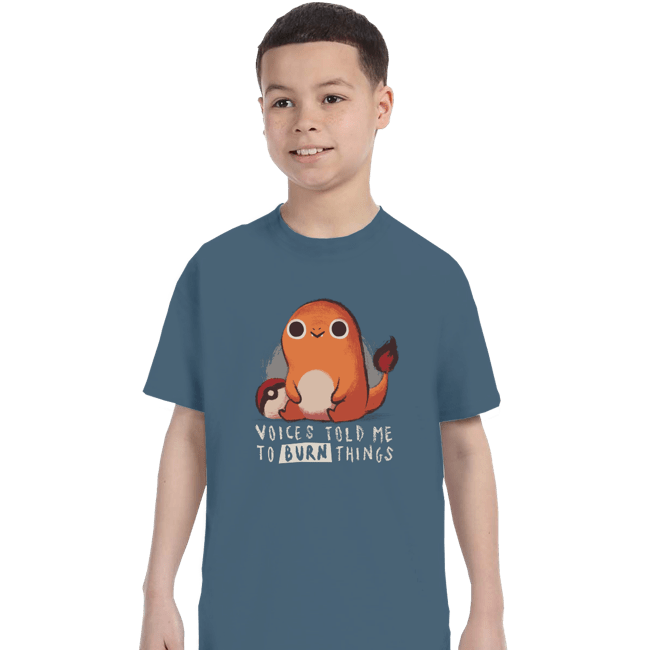 Shirts T-Shirts, Youth / XS / Indigo Blue Firestarter