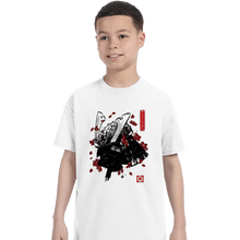 Load image into Gallery viewer, Daily_Deal_Shirts T-Shirts, Youth / XS / White The Darth Samurai
