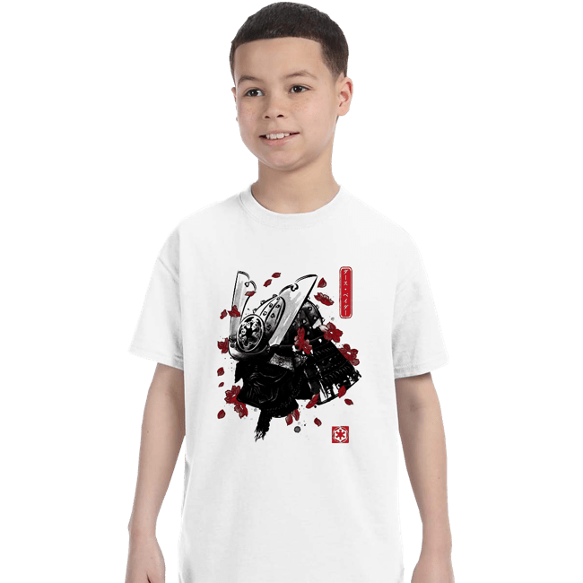 Daily_Deal_Shirts T-Shirts, Youth / XS / White The Darth Samurai
