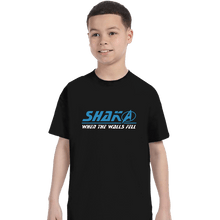 Load image into Gallery viewer, Daily_Deal_Shirts T-Shirts, Youth / XS / Black Shaka Trek
