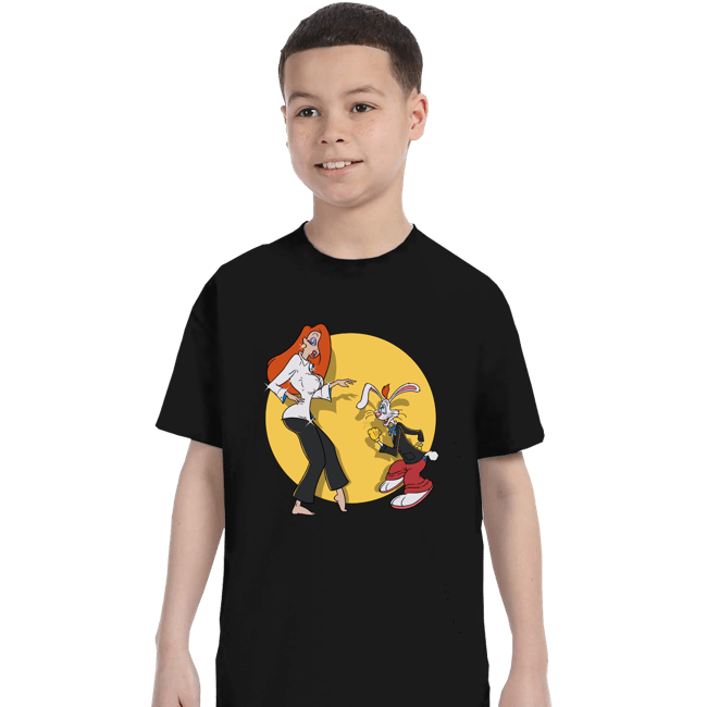 Daily_Deal_Shirts T-Shirts, Youth / XS / Black Rabbit Fiction
