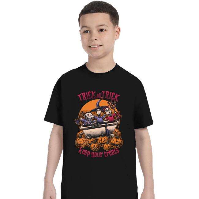 Daily_Deal_Shirts T-Shirts, Youth / XS / Black Keep Your Treats!