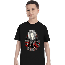 Load image into Gallery viewer, Daily_Deal_Shirts T-Shirts, Youth / XS / Black Sephiroth
