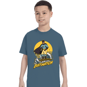 Daily_Deal_Shirts T-Shirts, Youth / XS / Indigo Blue Batwatch