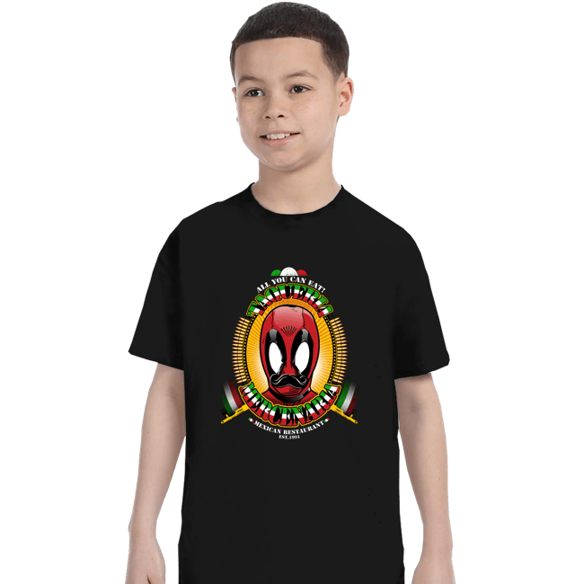 Shirts T-Shirts, Youth / XS / Black Taqueria Mercenaria