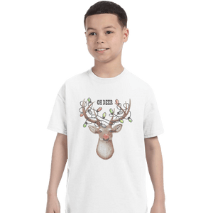 Shirts T-Shirts, Youth / XL / White Oh Deer